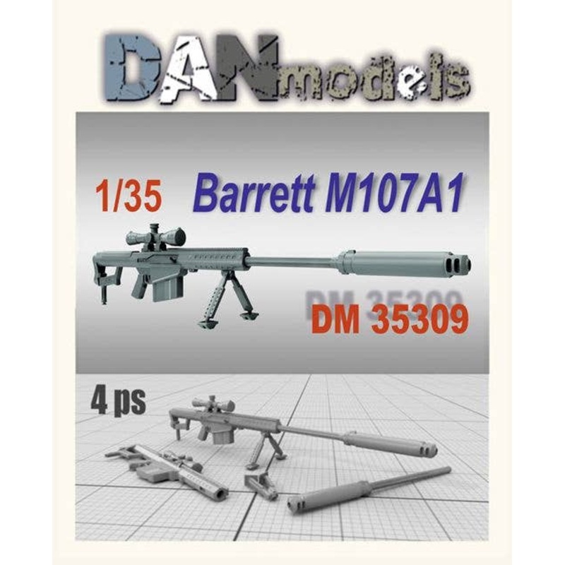1/35 Barrett M107A1 Sniper Rifle