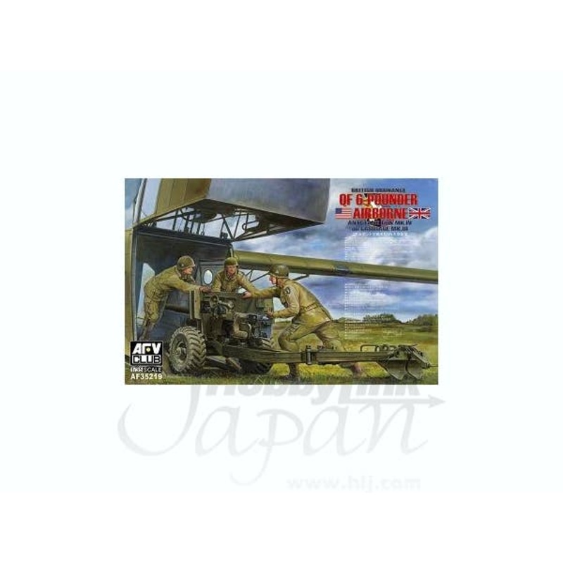 1/35 British Ordnance QF 6-Pounder Airborne Anti-Tank Gun MK.IV On Carriage Mk.III