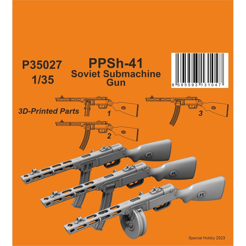 1/35 PPSh-41 Soviet Submachine Gun