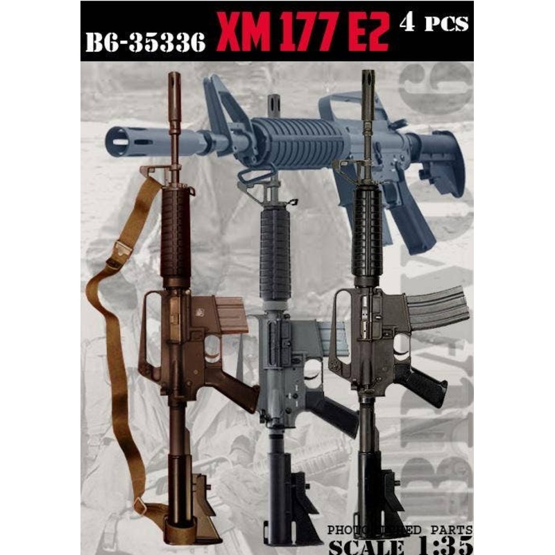 1/35 Vietnam War / American XM177E2 (4 pieces)