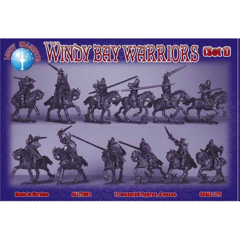 1/72 Windy bay warriors. Set 1. Heavy Cavalry