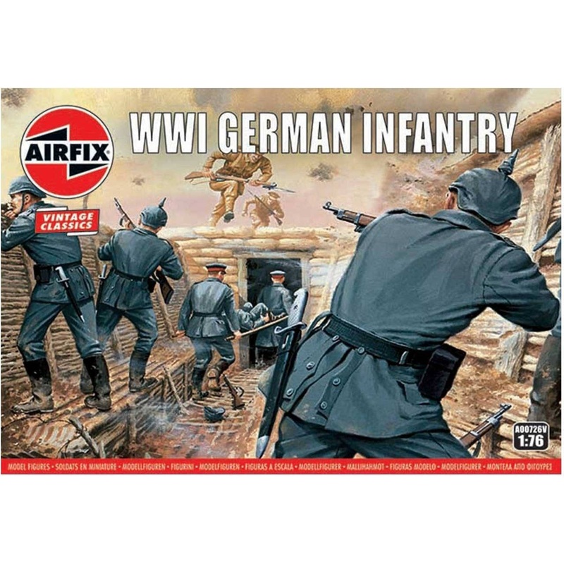 1/76 Airfix Vintage Classics: WWI German Infantry