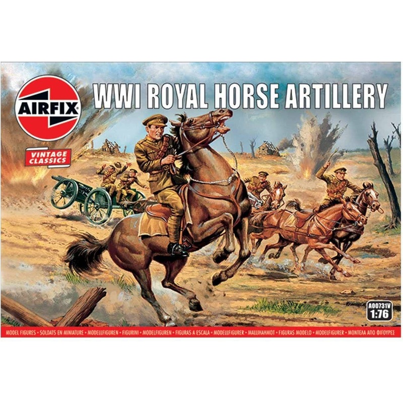 1/76 Airfix Vintage Classics: WWI Royal Horse Artillery