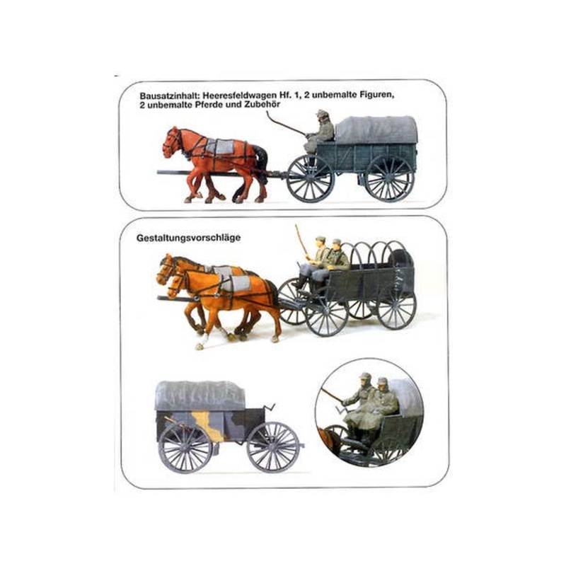 1/87 Horse-Drawn Field Wagon #1