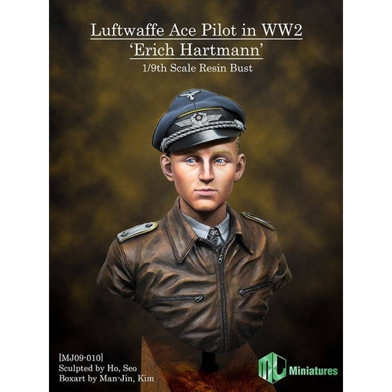 1/9 Luftwaffe Ace Pilot in WW2, 'Erich Hartmann'