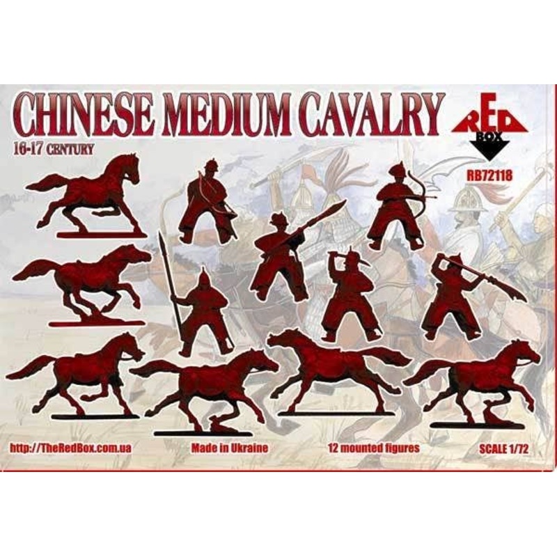 1/72 Chinese Medium Cavalry, 16-17th Century