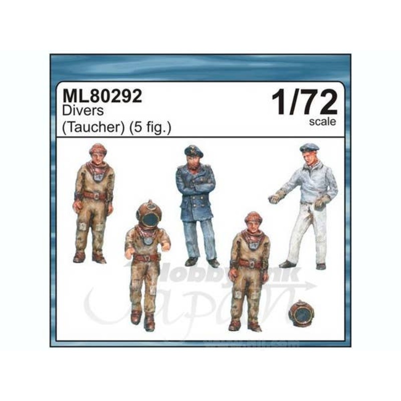 1/72 Divers 5 fig.