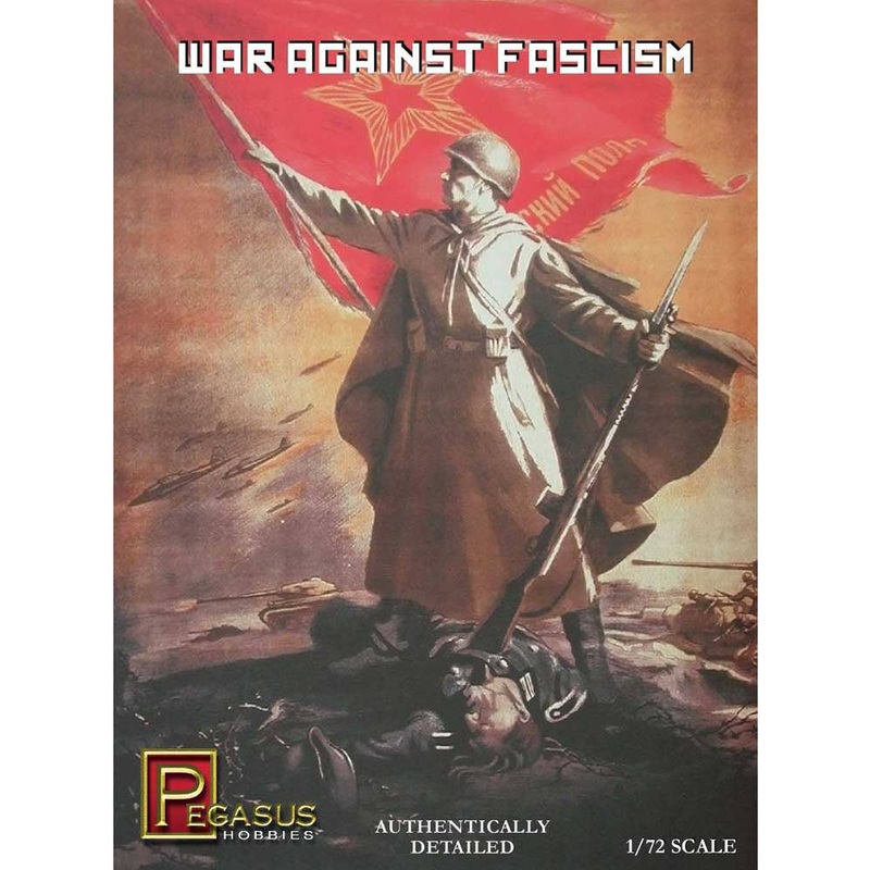1/72 Fight Against Fascism (Soviet Army Infantry Set) (17pcs)