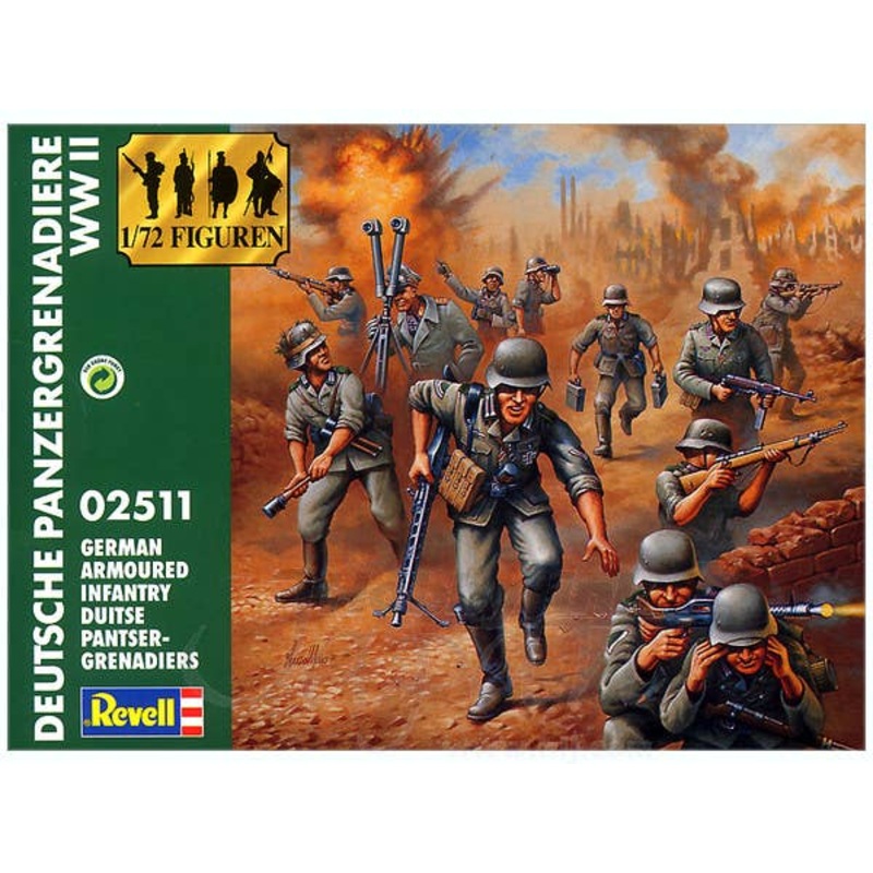 1/72 German Armoured Infantry WWII