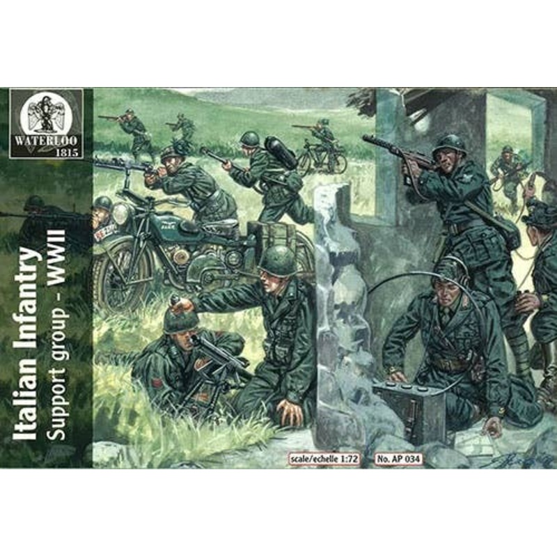 1/72 Italian Infantry Support Group WWII (AP034) (Baumann)