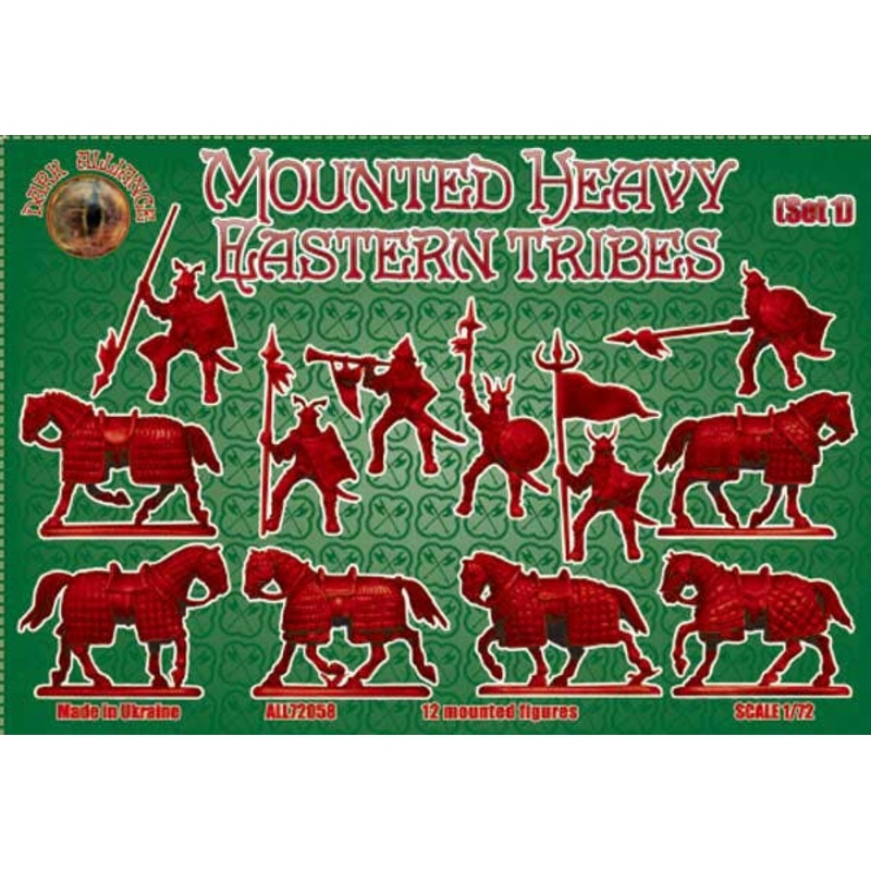1/72 Mounted Heavy Eastern Tribes Set 1