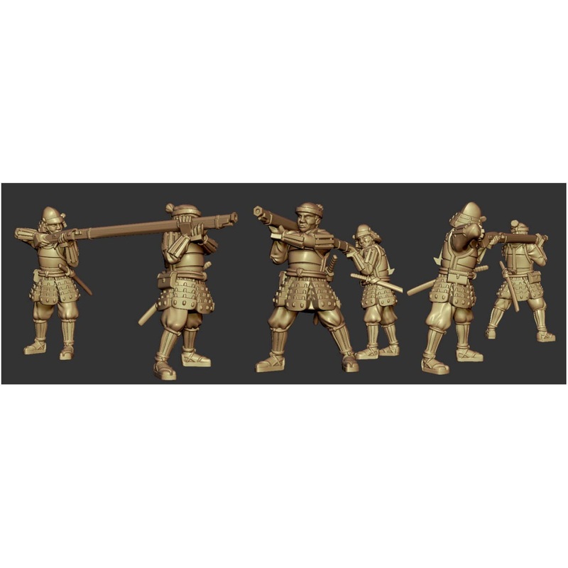 1/72 Mr & Mrs History The Sengoku Period Odzutsu (Set Of 6)