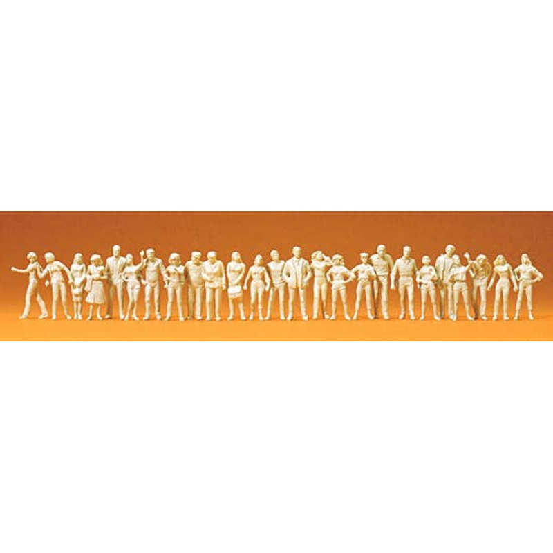 1/72 Passers-by standing and walking 25 Figures