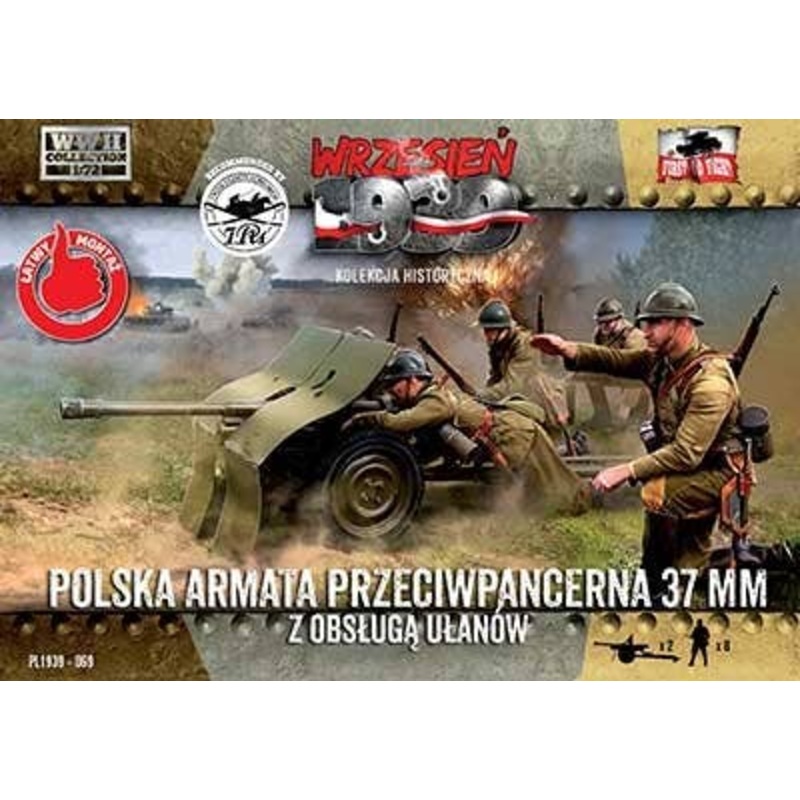 1/72 Polish Anti-Tank Gun Bofors 37mm with Crew