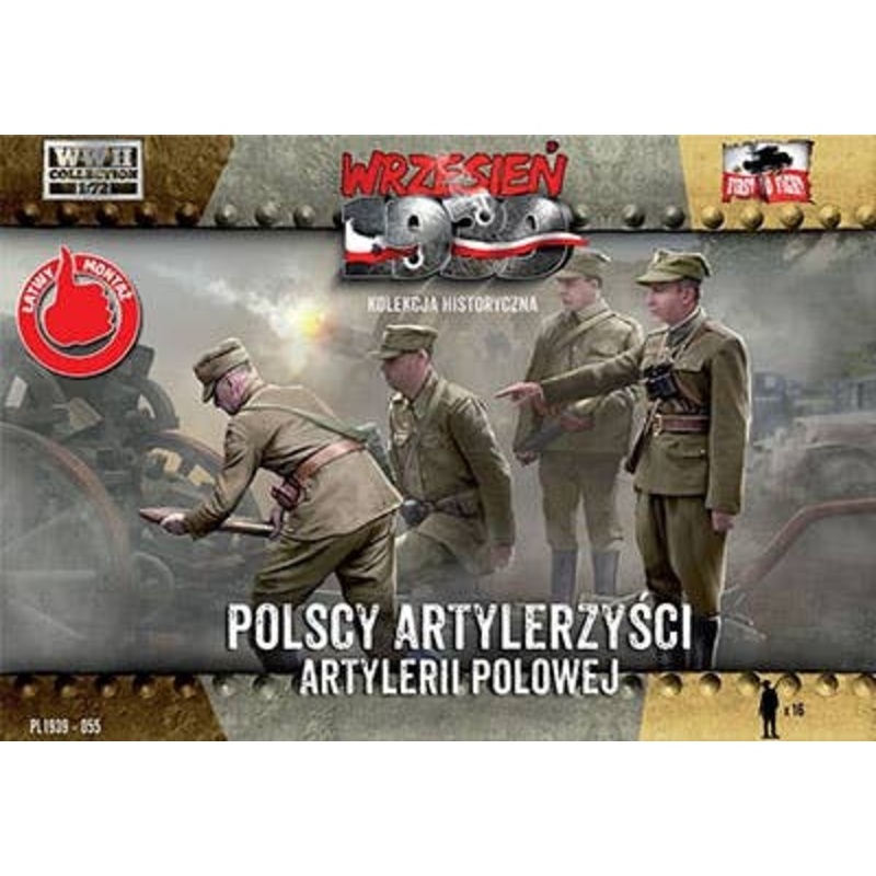 1/72 Polish Artillerymen Figures