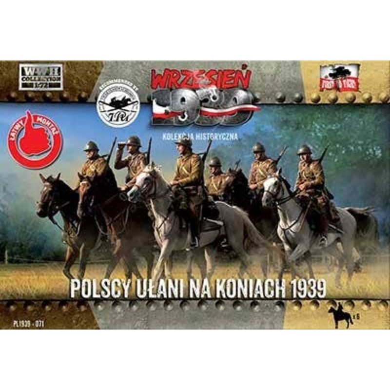 1/72 Polish Uhlans on Horses 1939