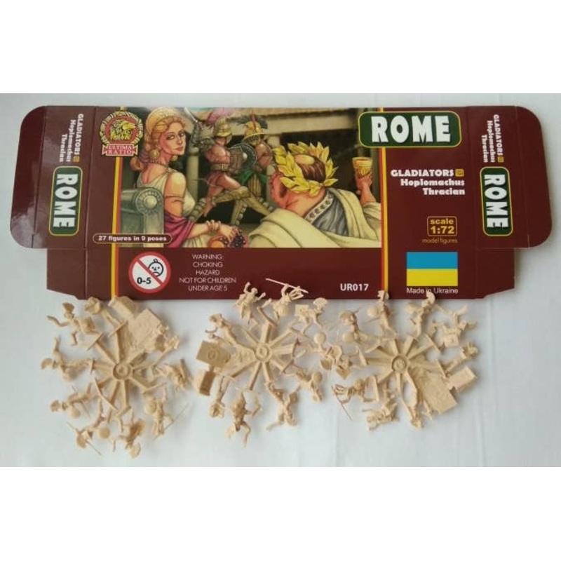 1/72 ROME Gladiators Hoplomachus Thracian