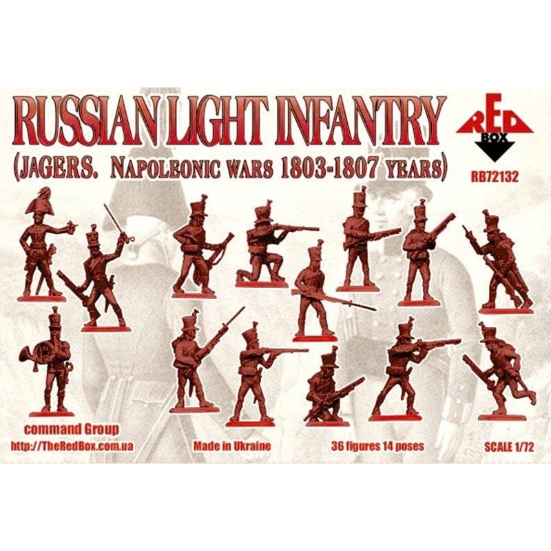 1/72 Russian Light Infantry (Jagers), 1805-1808
