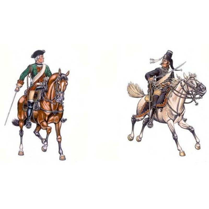 1/72 Seven Years' War (Austria Dragoon & Prussia Hussar)