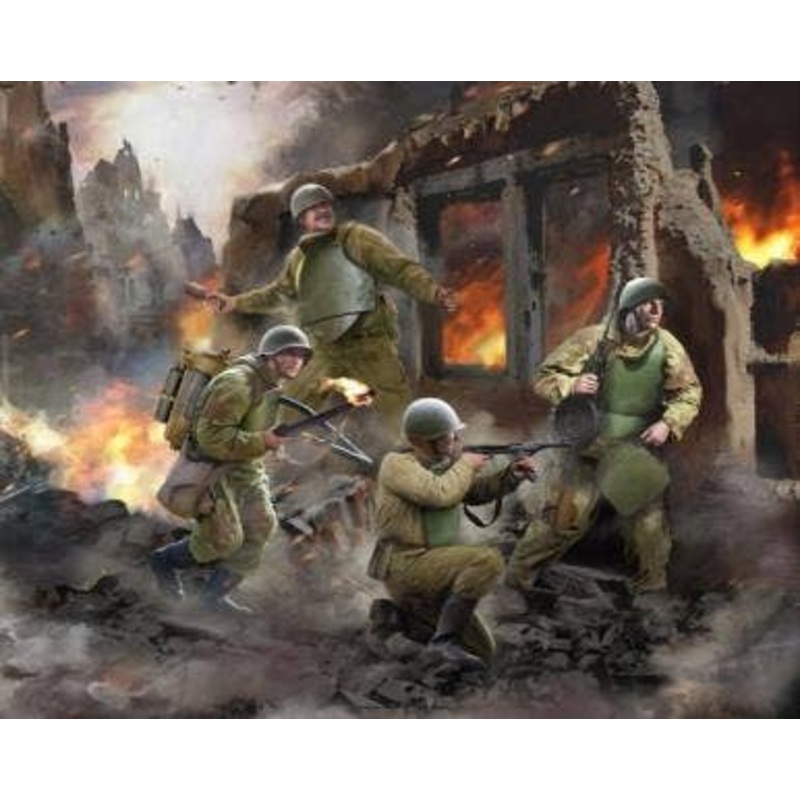 1/72 Soviet Assault Sapper Team WW.II