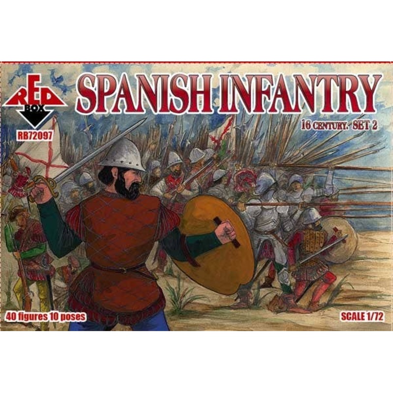 1/72 Spanish Infantry 16 Century. Set 2