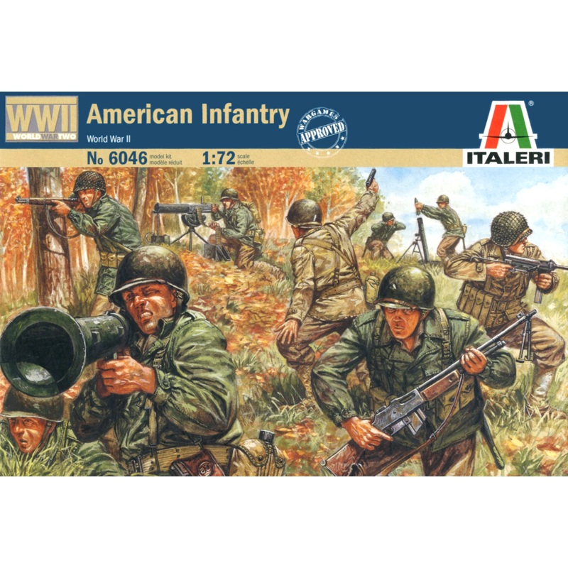 1/72 WW.II American Infantry