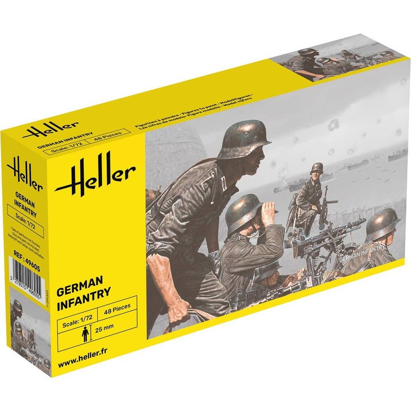 1/72 WW.II German Infantry (48pcs)