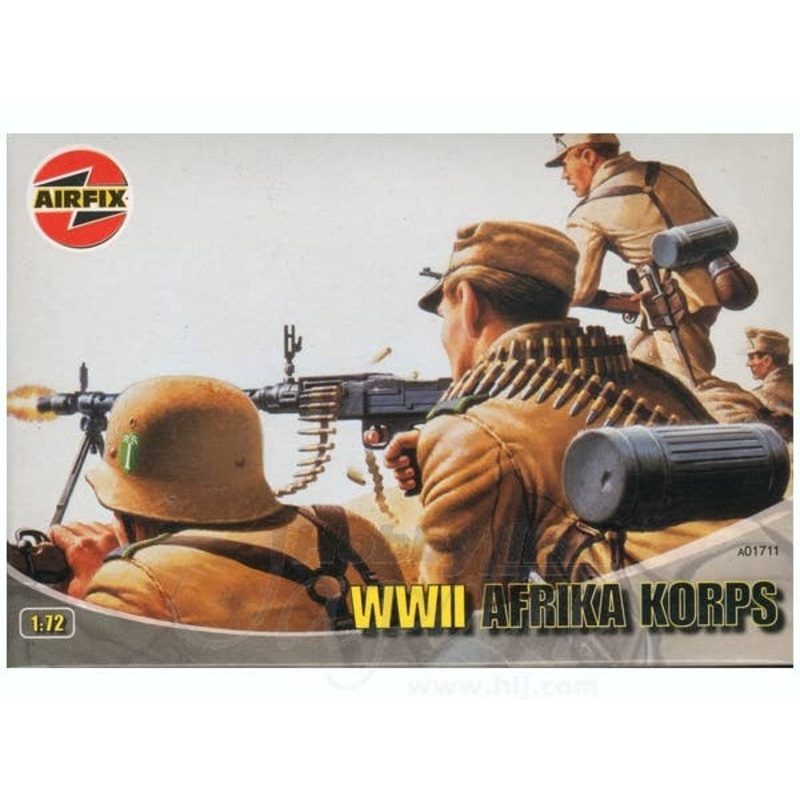 1/72 WWII Afrika Korps Set (46pcs)