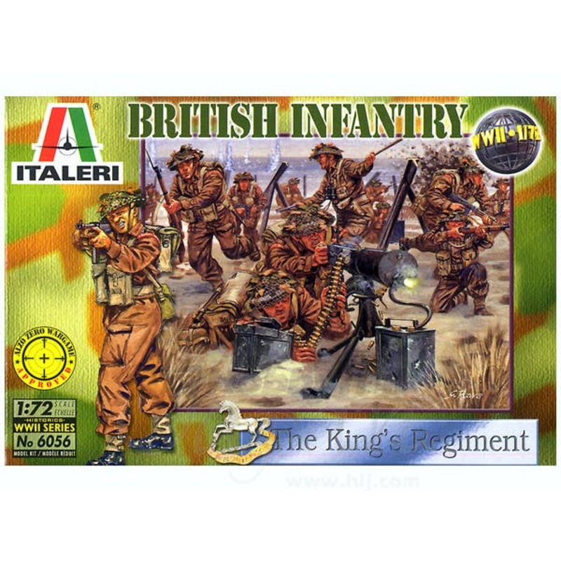 1/72 WWII British Infantry