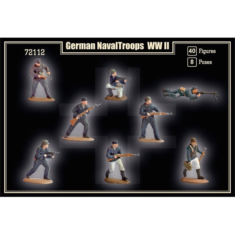 1/72 WWII German Naval Troops