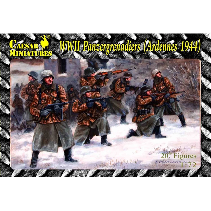 1/72 WWII Panzer Grenadiers (Ardennes 1944)