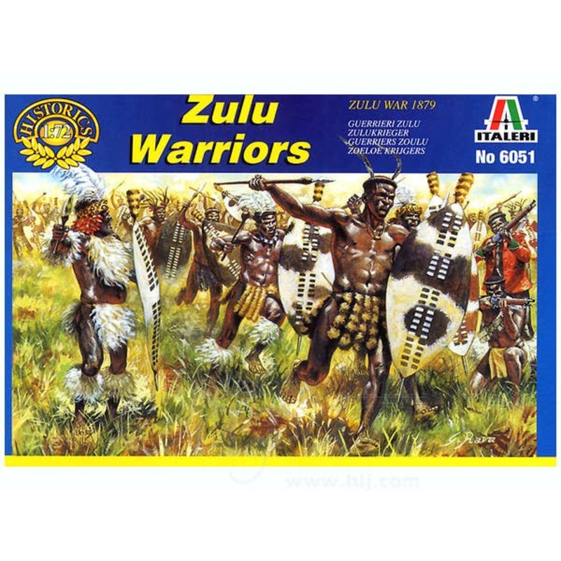 1/72 Zulu Warriors
