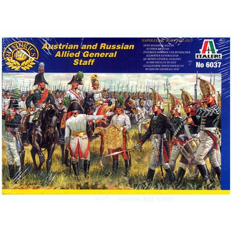 1/72 Austrian & Russian Allied General Staff