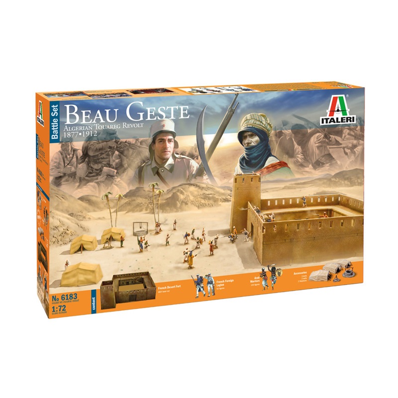 1/72 Beau Geste Algerian Touareg revolt 1877-1912 Battle Set