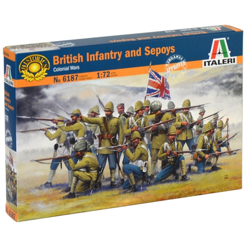 1/72 British Infantry/Sepoys Colonial Wars