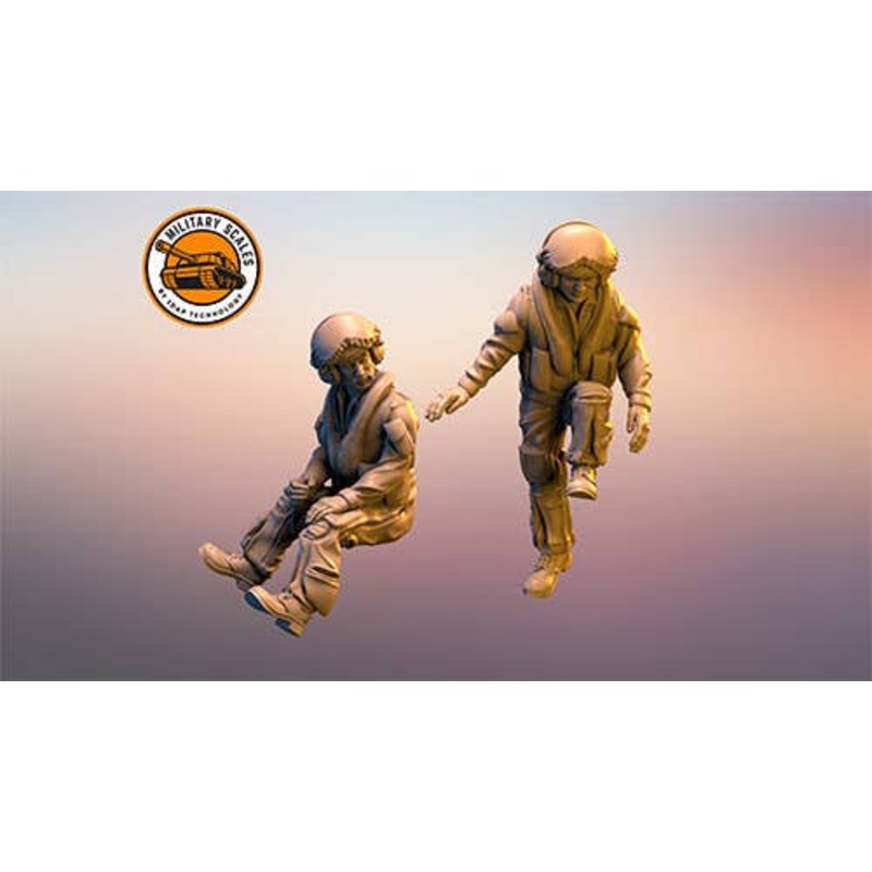 1/72 British Working Pilot Set No.2 2pcs