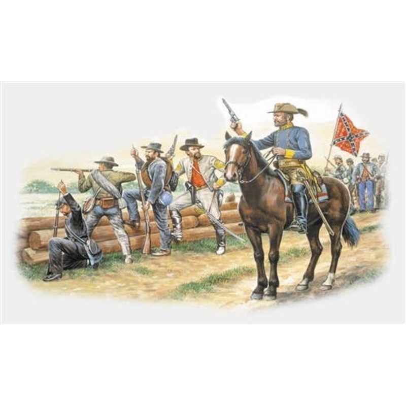 1/72 Confederate Troops