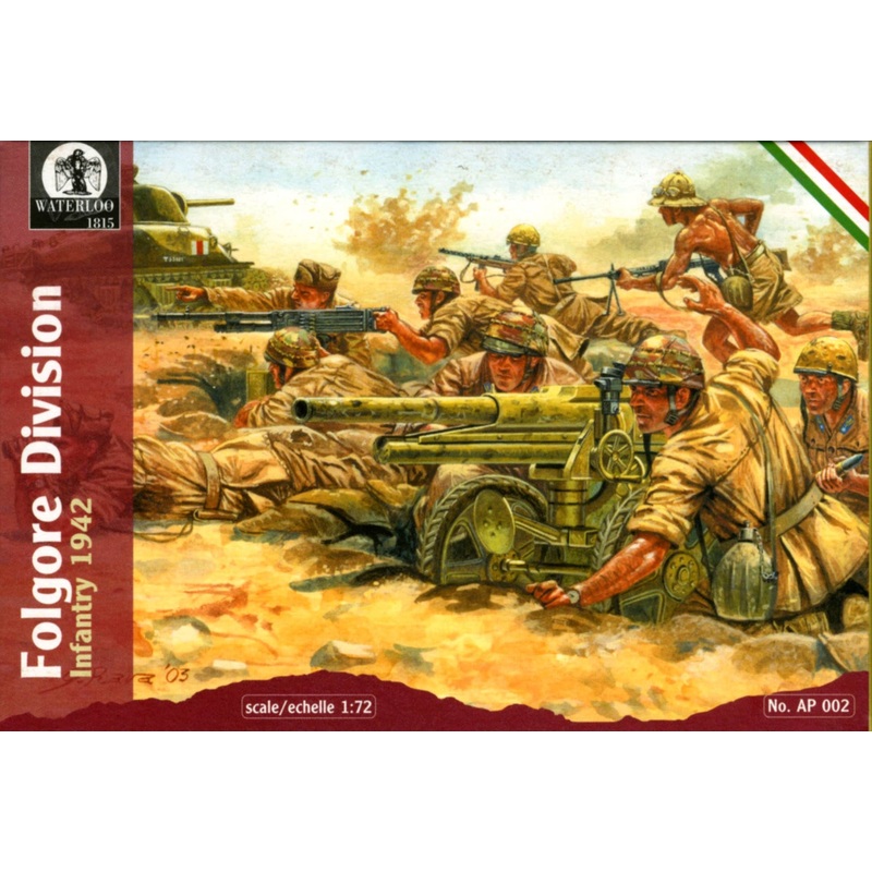 1/72 Folgore Division Infantry 1942 (44 Figures)
