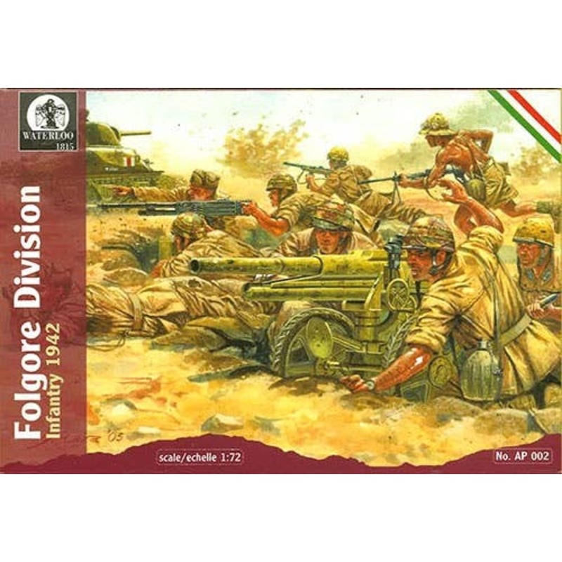 1/72 Folgore Division Infantry 1942 (AP002) (Baumann)