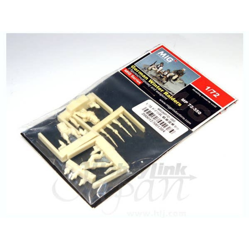 1/72 German Winter Tank Riders (3 Figures)