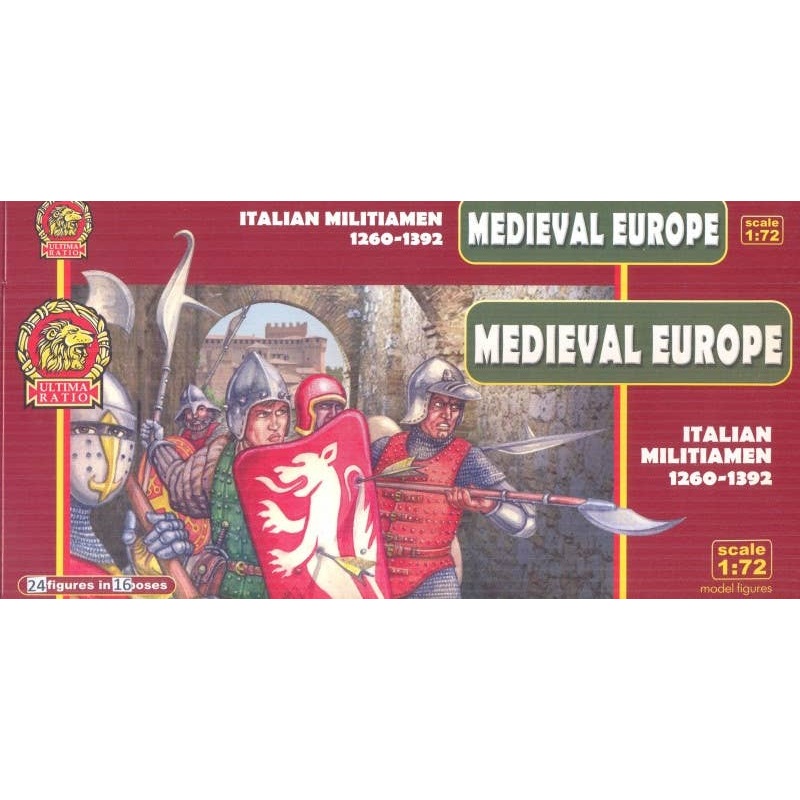 1/72 Italian Militiamen, 1260-1392