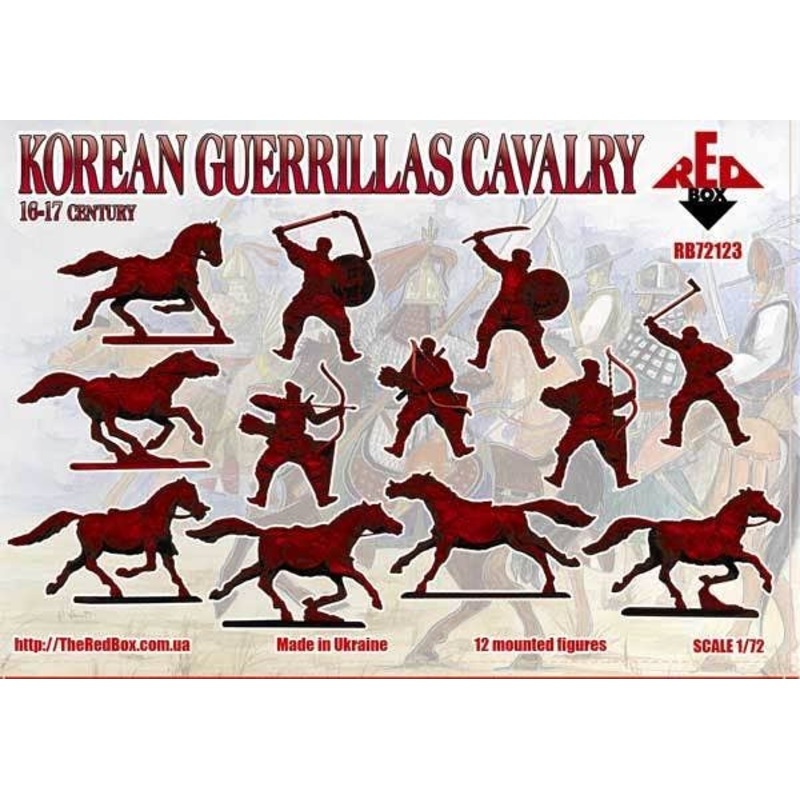 1/72 Korean Guerrillas Cavalry, 16-17th Century
