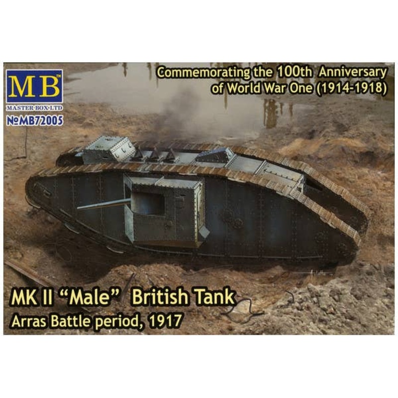 1/72 Mk.II Male British Tank