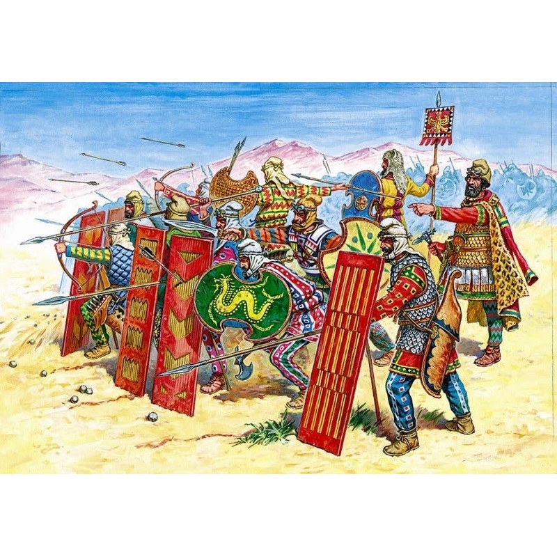 1/72 Persian Warrior 5-4BC