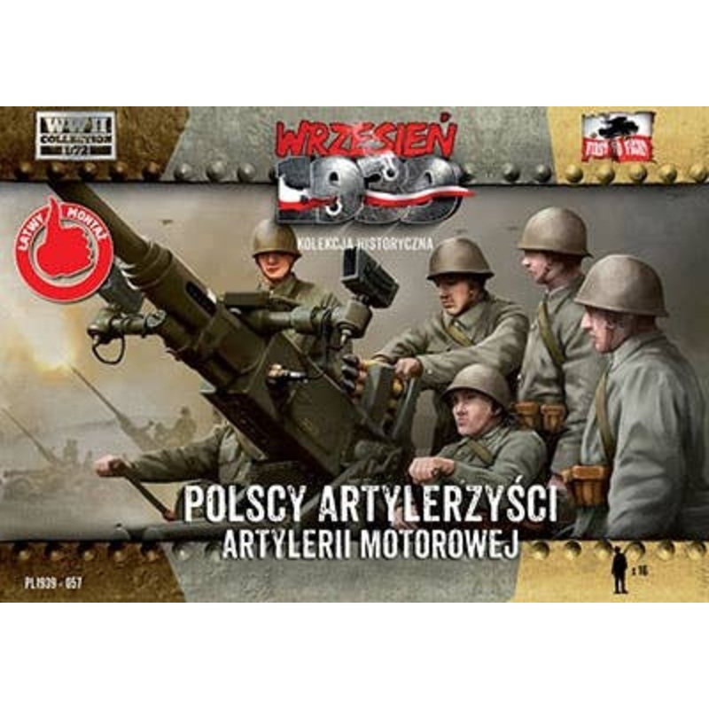 1/72 Polish Anti-Aircraft Gun Crew