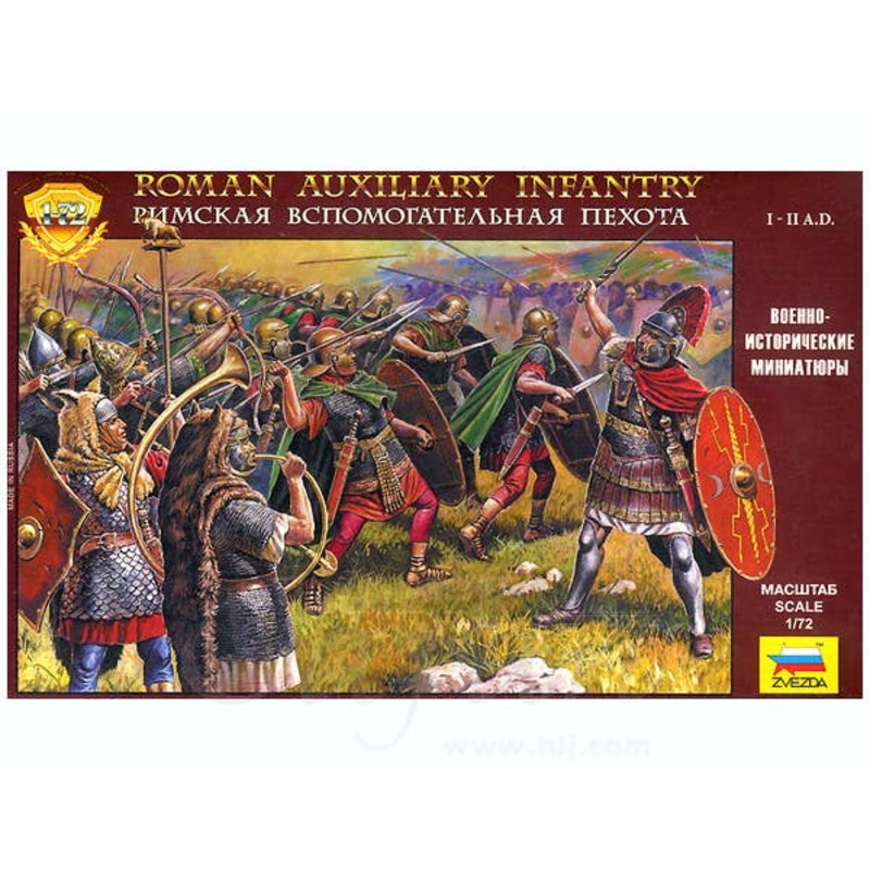 1/72 Roman Auxiliary Infantry Set 45pcs