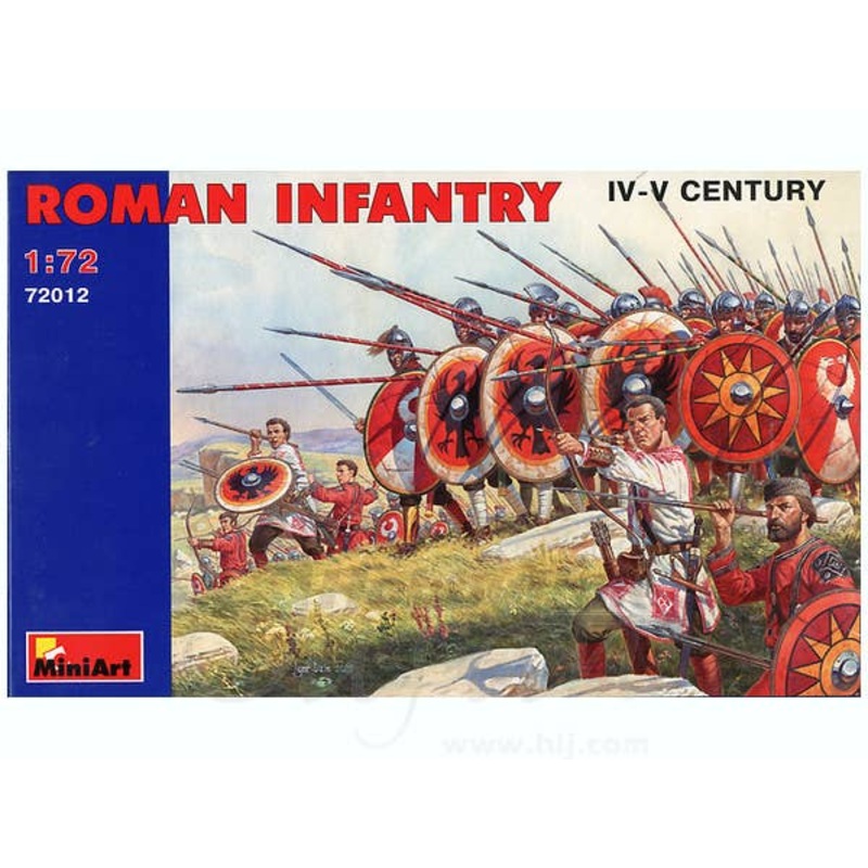 1/72 Roman Infantry IV-V Century