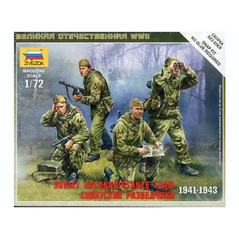 1/72 Soviet Reconnaissance Team 1941-1943