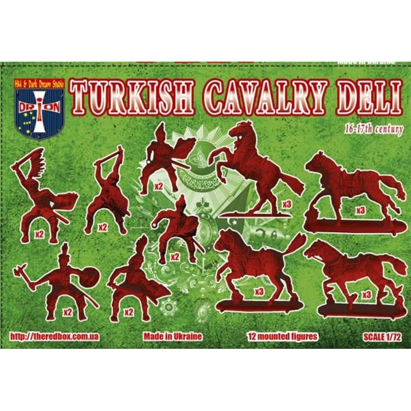 1/72 Turkish Cavalry (Deli), 16-17 Centuries