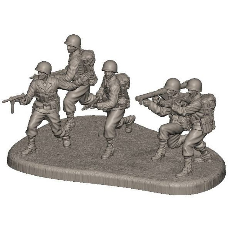 1/72 U.S. Army Soldier WWII